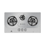 Nasgas DG-111 REG 3 Burners Stainless Steel Built-in Hob
