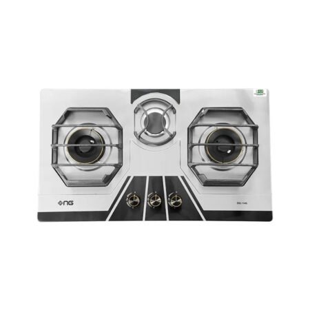 Nasgas DG-146 BK 3 Burners Steel Top Kitchen Hob
