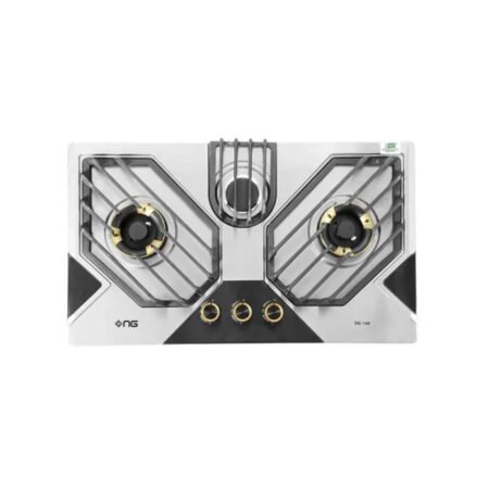 Nasgas DG-148 BK 3 Burners Steel Top Kitchen Hob