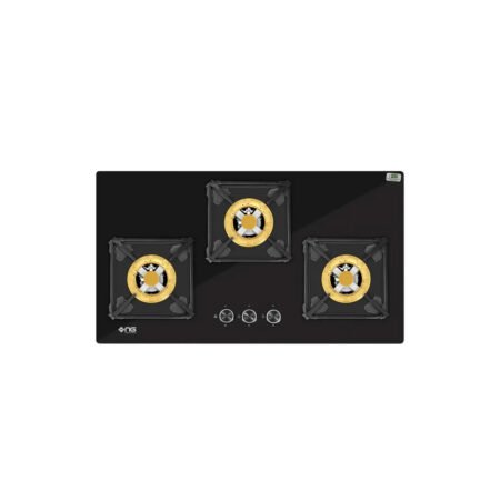 Nasgas DG-227 G 3 Burners Metal Top Kitchen Hob