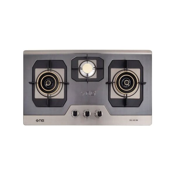 Nasgas DG-346 BK 3 Burners Kitchen Hob