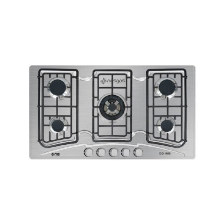 Nasgas DG-555 3 Burners Stainless Steel Built-in Hob