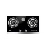 Nasgas DG-GN2 2 Burners Glass Kitchen Hob