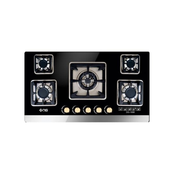 Nasgas DG-GN5 555 5 Burners Metal Top Kitchen Hob