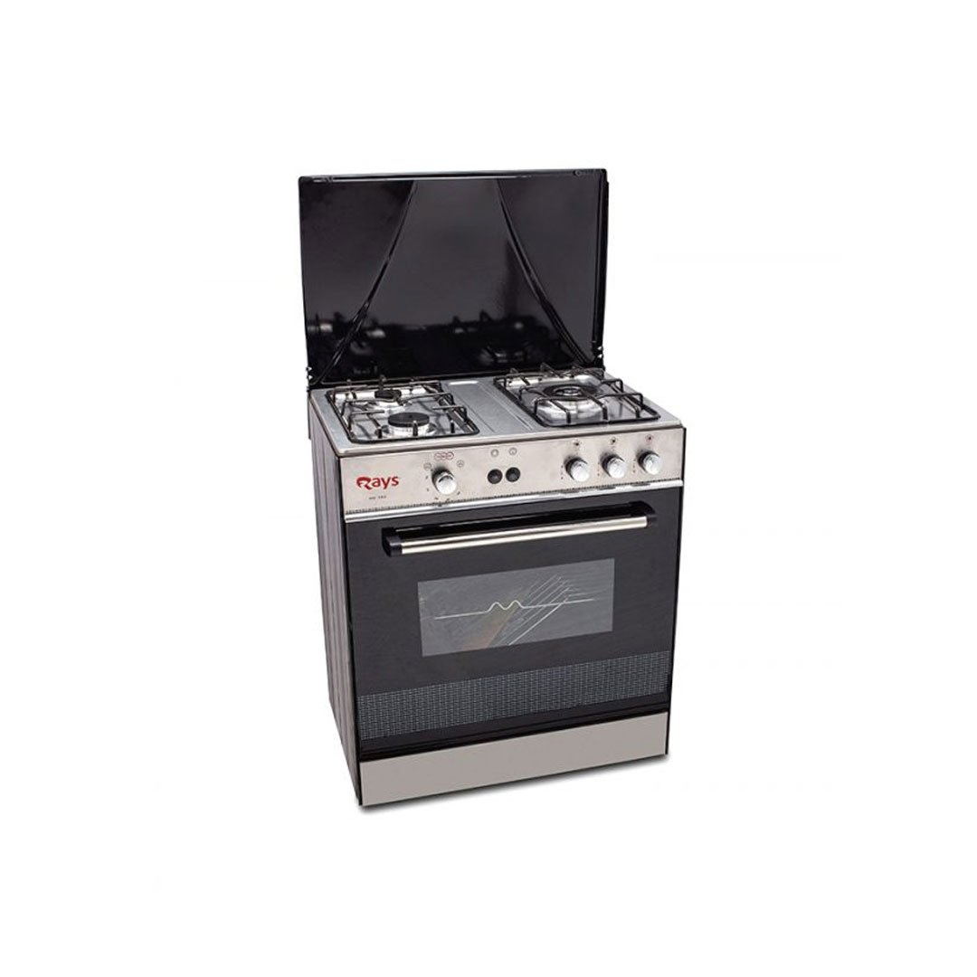 Rays 333SC 3 Burners Metal Top Cooking Range (1) Rays 333SC 3 Burners Metal Top Cooking Range