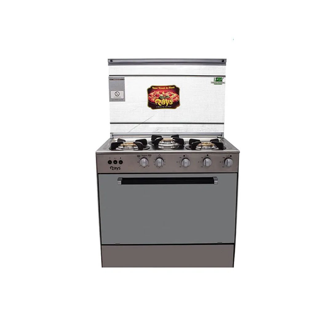 Rays HS3 3 Burners Metal Top Cooking Range (2) Rays HS3 3 Burners Metal Top Cooking Range
