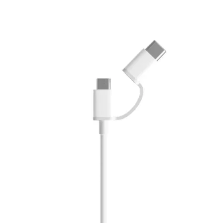 Mi 2 In 1 USB Cable Micro USB To Type C (30CM)