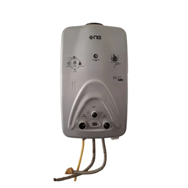 Nasgas Instant Gas Water Heater DG77 NG Silver