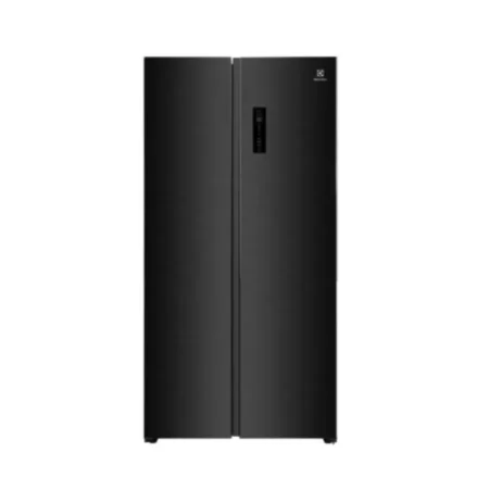 Electrolux ELR-ISBS 581 BG (581L) Refrigerator Side By Side Black GD No Frost INV