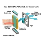 Boss Air Cooler ECM 6500 IB XL Plus Green