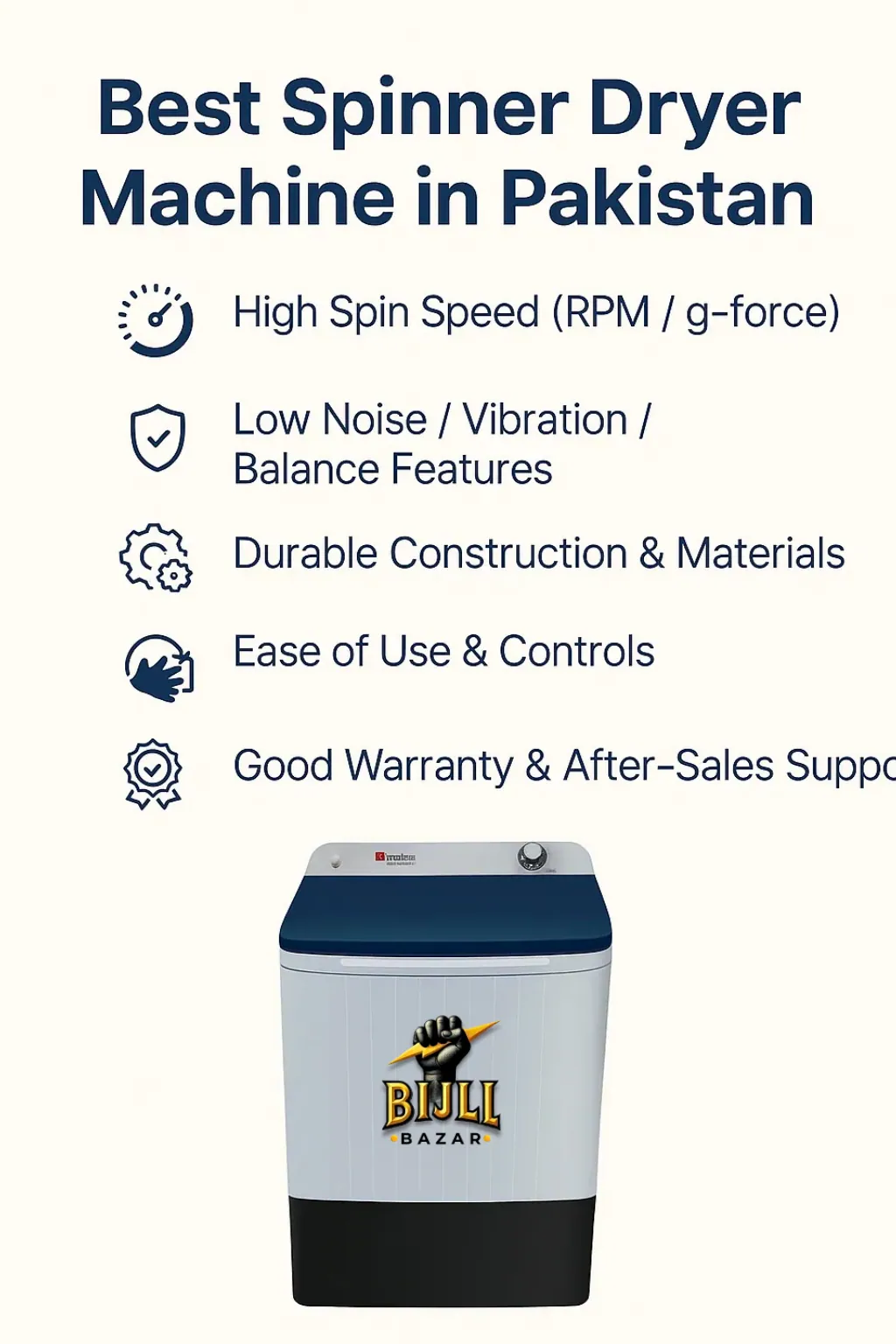 Spinner Dryer Machine Price in Lahore 2025