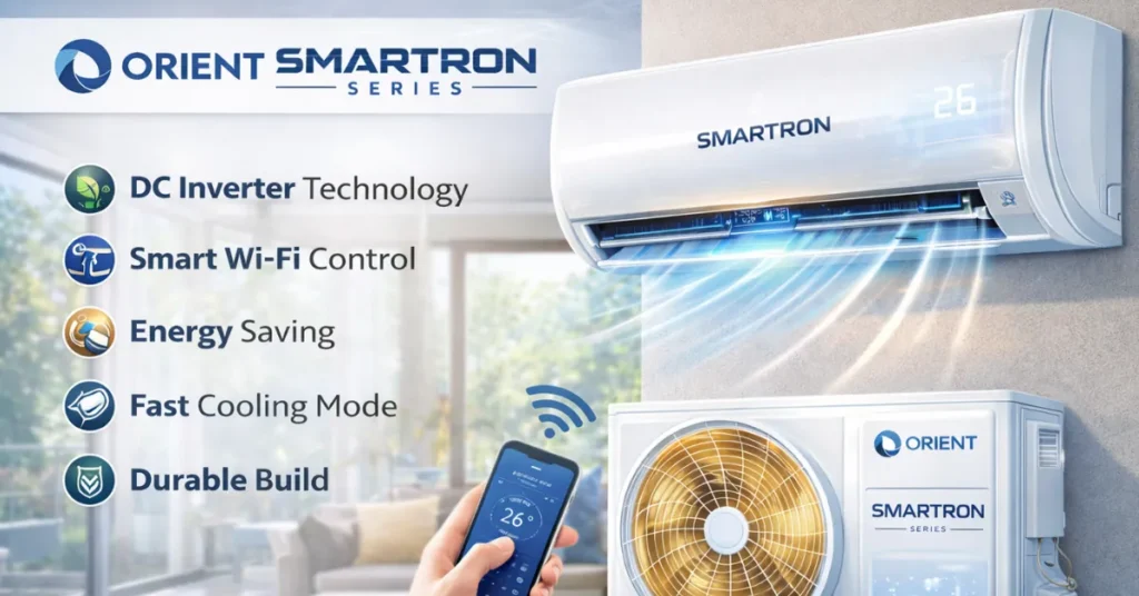 Orient Smartron Series Air Conditioners: 2026's Budget-Smart Revolution