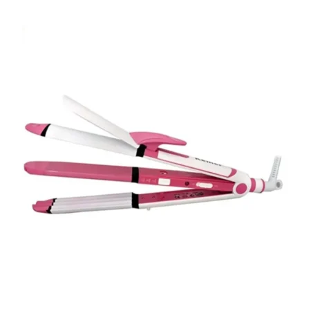 Kemei 3in1 Hair Straightener + Curler + Crimmper KM-1291