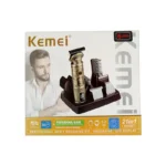 Kemei KM-1637 Digital 21 in 1 Multifunctional LCD Display Hair Trimmer Grooming Kit Hair Clipper Set With Lithium Batteries (Trimmer, Shaver, Body Groomer & Nose Trimmer All in One)