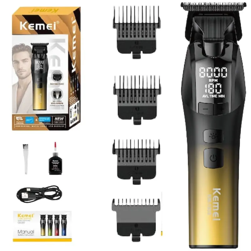 Kemei KM-1859 Hair Trimmer Kemei KM-1859 High Speed Professional Hair Trimmer