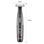 Kemei KM-1903 IPX5 T-Blade Body Hair Trimmer