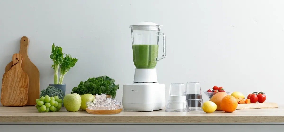 PANASONIC BLENDER WITH TWO DRY MILL Model MX-MG5321 WHITE 