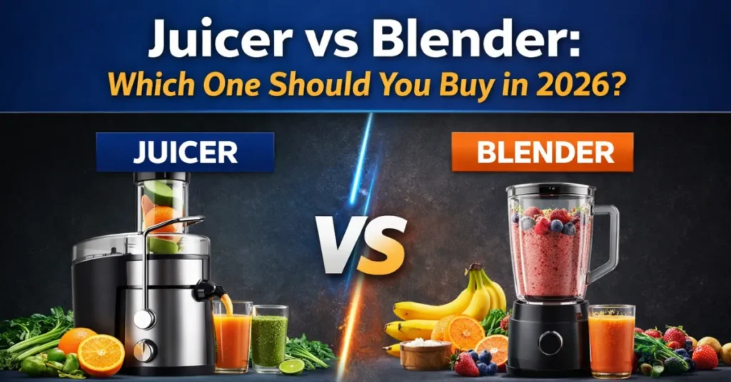 Juicer vs Blender: Which One Should You Buy in 2026?