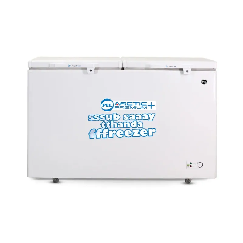 PEL PDINT70-155 Inverter Triplet Off White Deep Freezer