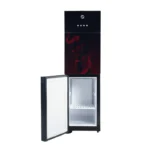 PEL PWDGD-425 Flat Glass Maroon Blaze 3 Taps Water Dispenser