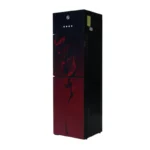 PEL PWDGD-425 Flat Glass Maroon Blaze 3 Taps Water Dispenser