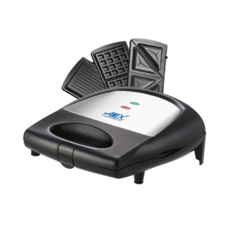 Anex AG-2138 Sandwich Maker - 700-800W - 2 Years Warranty