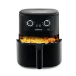 Kenwood HFP76 Air Fryer Black Original - 7.5L - Rapid Air Circulation - Touchscreen LED