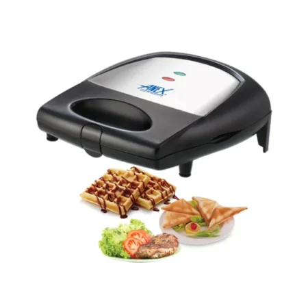 Anex AG-2138 Sandwich Maker - 700-800W - 2 Years Warranty