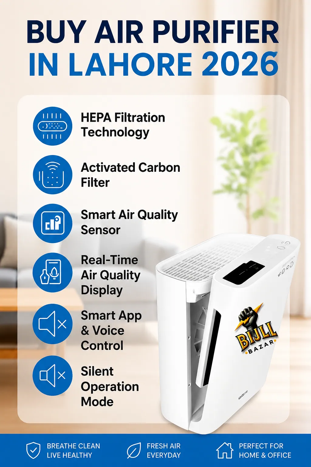 Best Air Purifier in Lahore 2026: Updated March