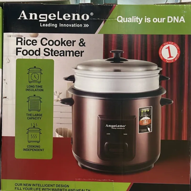 Angeleno G1028 Rice Cooker With Steam Layer Angeleno G1028 Rice Cooker With Steam Layer
