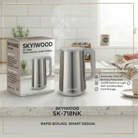 Skyiwood SK-718NK Electric Kettle 1.8 Liter Rapid Boiler