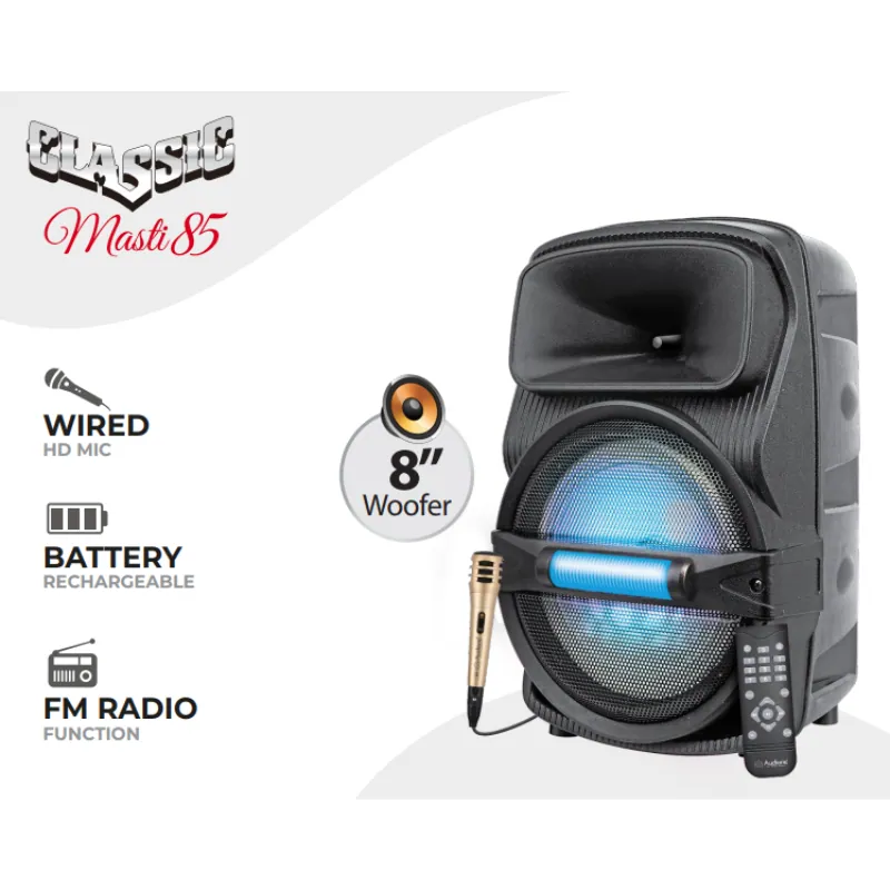 Audionic Classic Masti-85 Bluetooth Speaker Audionic Classic Masti-85 Bluetooth Speaker