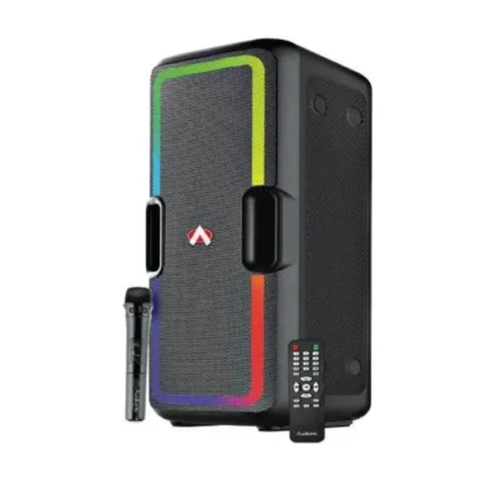 Audionic Hummer H30 Plus Portable Bluetooth Speaker with Wireless Mic & RGB Lights