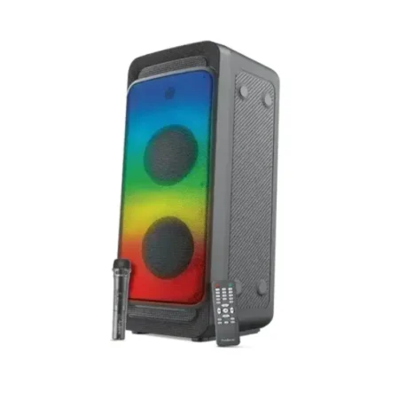 Audionic Hummer H40 Portable Bluetooth Speaker with 30W Output Wireless Mic & RGB Lights