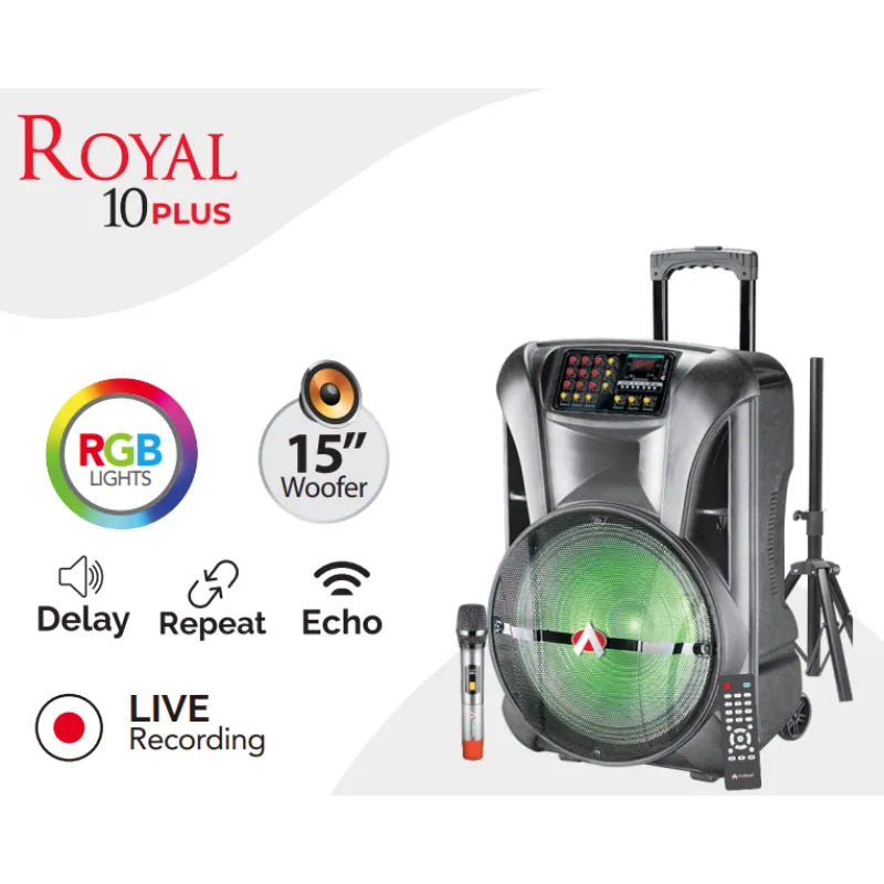 Audionic Royal 10 Plus Wireless Bluetooth Speaker Audionic Royal 10 Plus Wireless Bluetooth Speaker