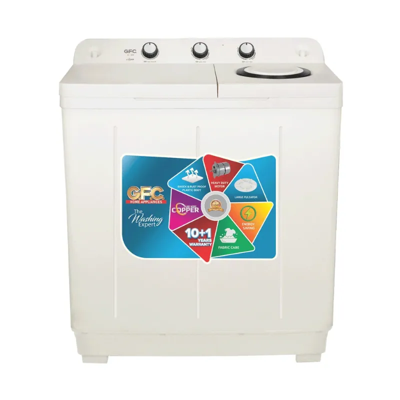 GFC W/M TWIN GF-1111 11-KG GFC GF-1111 11KG Twin Tub Washing Machine