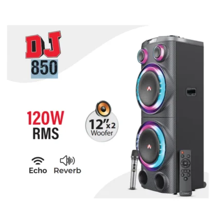 Audionic DJ 850 120W RMS Trolley Speaker