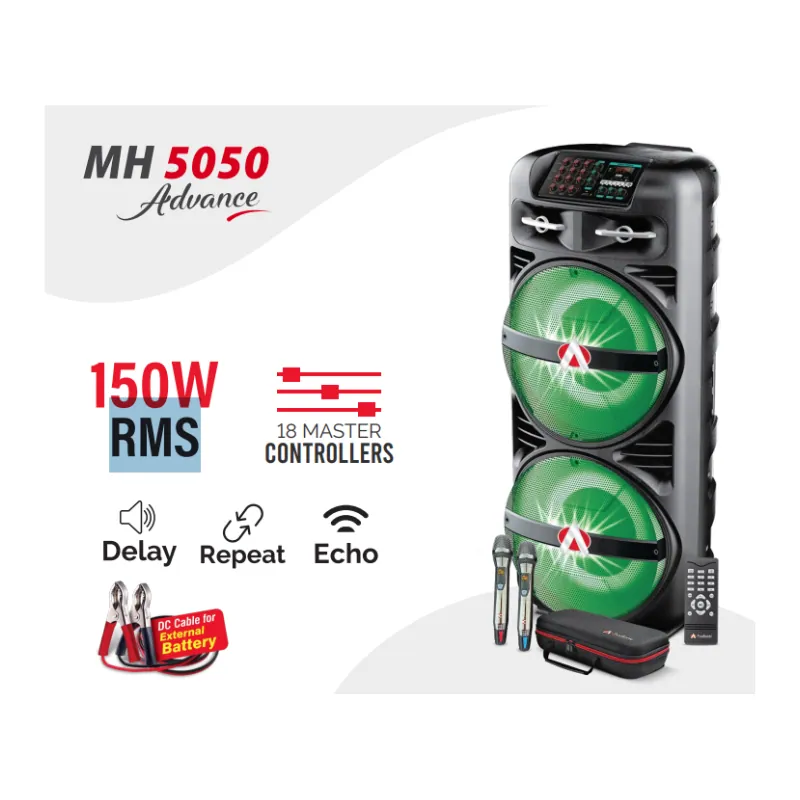 Audionic MH 5050 Advance 150W RMS Portable Speaker Audionic MH 5050 Advance 150W RMS Portable Speaker