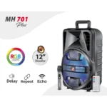 Audionic Mehfil MH-701 Plus Portable Bluetooth Speaker with Wireless Mic