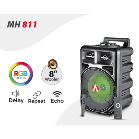 Audionic Mehfil MH-811 20W Portable Bluetooth Speaker with Wireless Mic