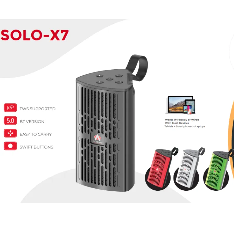 Audionic Solo X7 Portable Bluetooth Speaker Audionic Solo X7 Portable Bluetooth Speaker