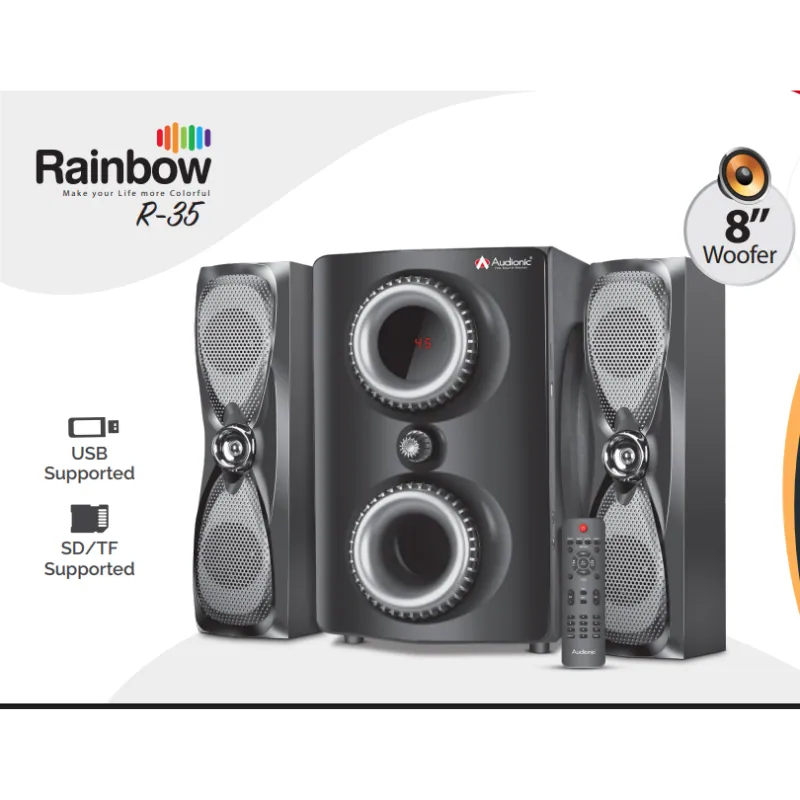 Audionic Rainbow R-35 Bluetooth Speaker Audionic Rainbow R-35 Bluetooth Speaker